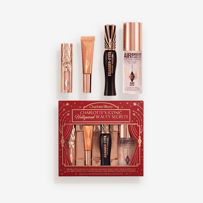 Packshot with Products CHARLOTTE-S ICONIC HOLLYWOOD BEAUTY SECRETS Holiday 2026 Packshot with Products CHARLOTTE-S ICONIC HOLLYWOOD BEAUTY SECRETS Holiday 2026