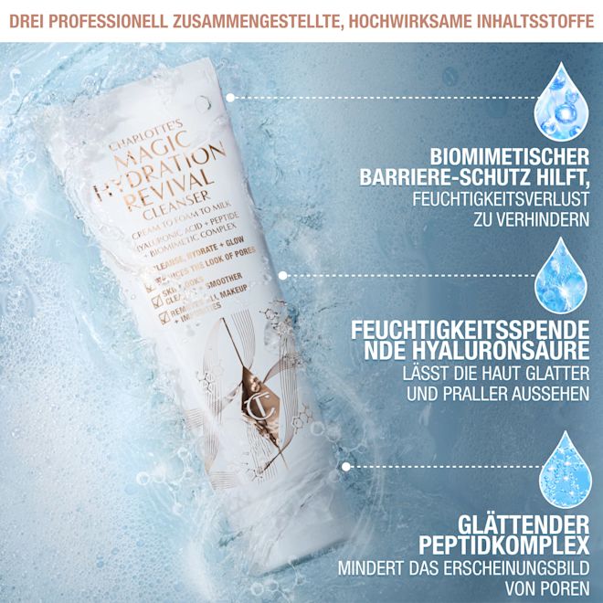 Charlotte's Magic Hydration Revival Cleanser − Inhaltsstoffe Null