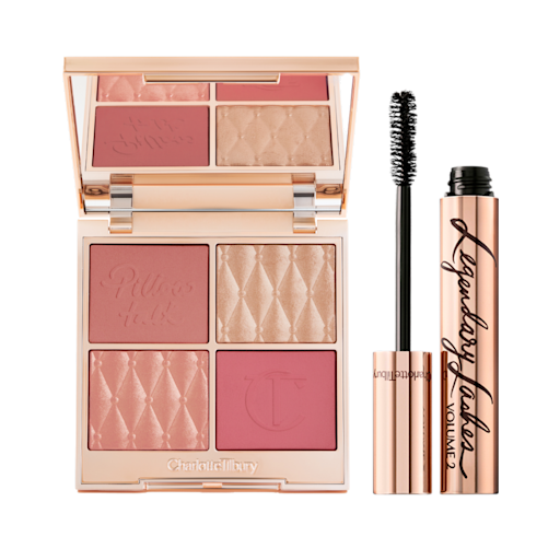 Pillow Talk Glow Legendary Lashes Duo packaging Pillow Talk Glow Legendary Lashes Duo packaging