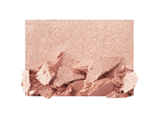 Walk of No Shame Prime shade swatch Swatch of a shimmery champagne eyeshadow.