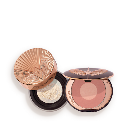 AIRBRUSH FLAWLESS BRIGHTEN & BLUSH DUO PACKSHOT AIRBRUSH FLAWLESS BRIGHTEN & BLUSH DUO PACKSHOT