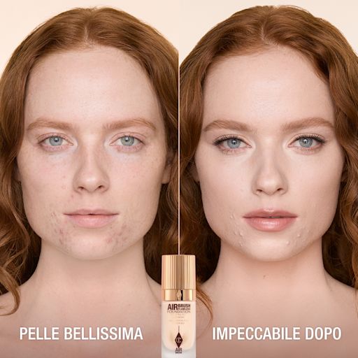 AIRBRUSH FLAWLESS FOUNDATION PRIMA E DOPO 2 COOL AIRBRUSH FLAWLESS FOUNDATION PRIMA E DOPO 2 COOL