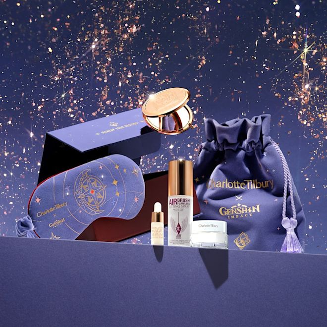 Starfell Treasure Box: Deluxe sample of serum crystal elixir, TS setting spray, TS magic water cream + new compact mirror + new eye mask Starfell Treasure Box: Deluxe sample of serum crystal elixir, TS setting spray, TS magic water cream + new compact mirror + new eye mask