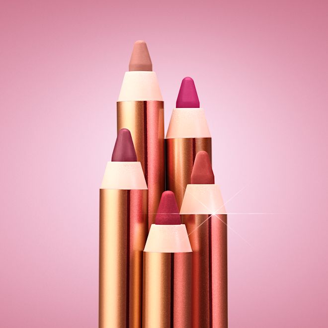 Lip Cheats on pink background Lip Cheats on pink background