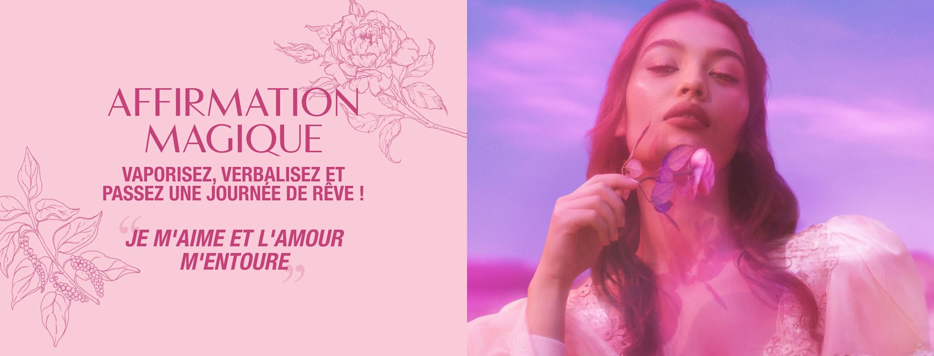 FR-Affirmations 01 Spray, say and design your dream day.