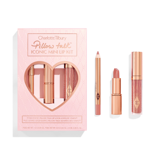 Pillow Talk Iconic Mini Lip Kit-Box Pillow Talk Iconic Mini Lip Kit