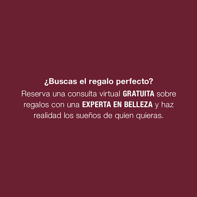 Hover-Image-(1)-es A dark, plum-coloured banner with text that reads, 'my gifting fairies! book a free virtual gifting consultation with a beauty expert to find the perfect gift for everyone and every occasion!'