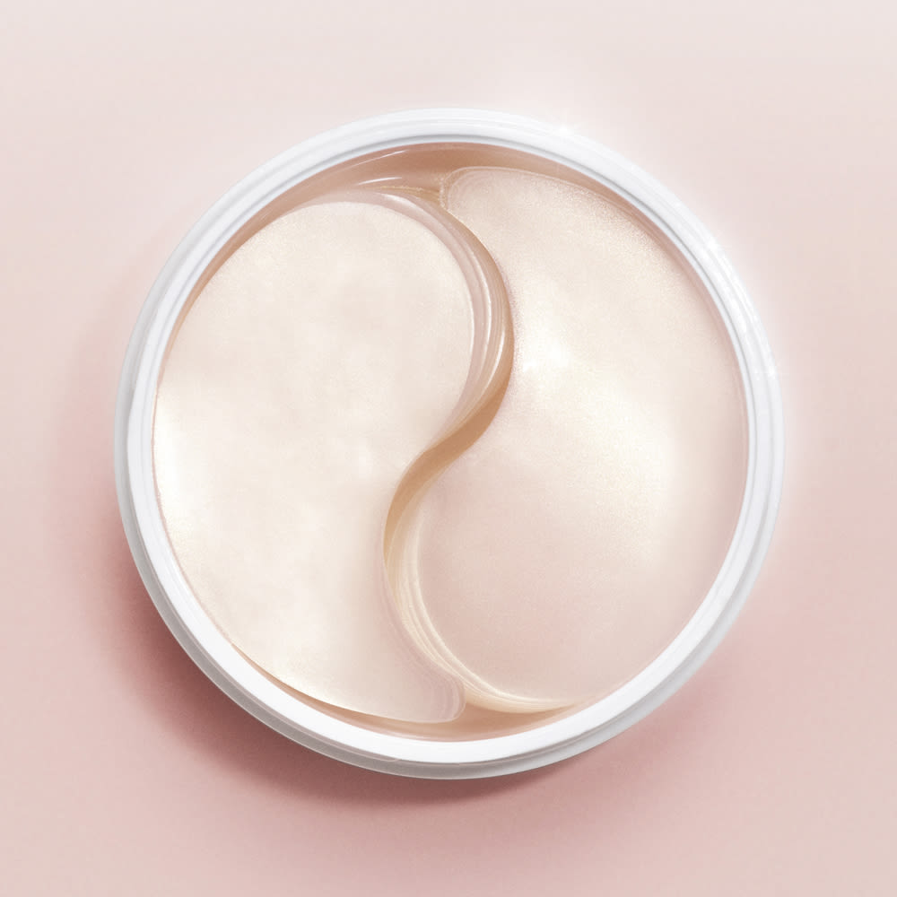 Eye patches open Open jar of Immediate Eye Revival Patches with 30 pairs of eye patches