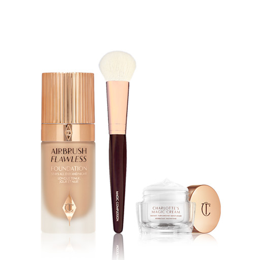 Airbrush Flawless Foundation Kit packshot Airbrush Flawless Foundation Kit with Magic Complexion Brush and Magic Cream