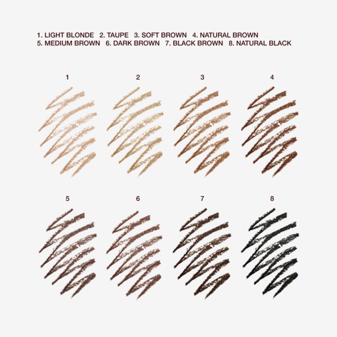 Brow Cheat Refill Kit swatches Brow Cheat Refill Kit swatches