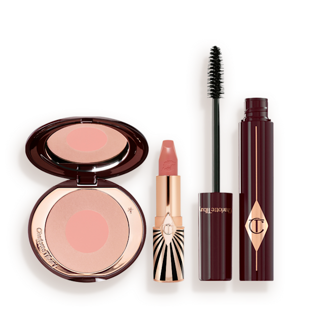 CHARLOTTE’S ICONIC CHEEKS, LIPS + LASHES KIT CHARLOTTE’S ICONIC CHEEKS, LIPS + LASHES KIT