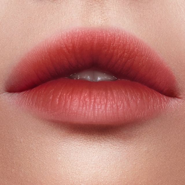 Walk of No Shame Airbrush Flawless Lip Blur blurred lip close up Model close up wearing Airbrush Flawless Lip Blur in Walk of No Shame for a blurred cloud lips effect