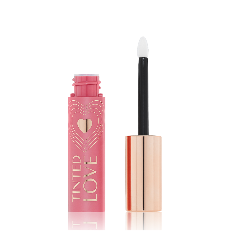 Tinted Love Petal Pink packshot for blog Tinted Love lip and cheek blush tint in pretty pink shade Petal Pink