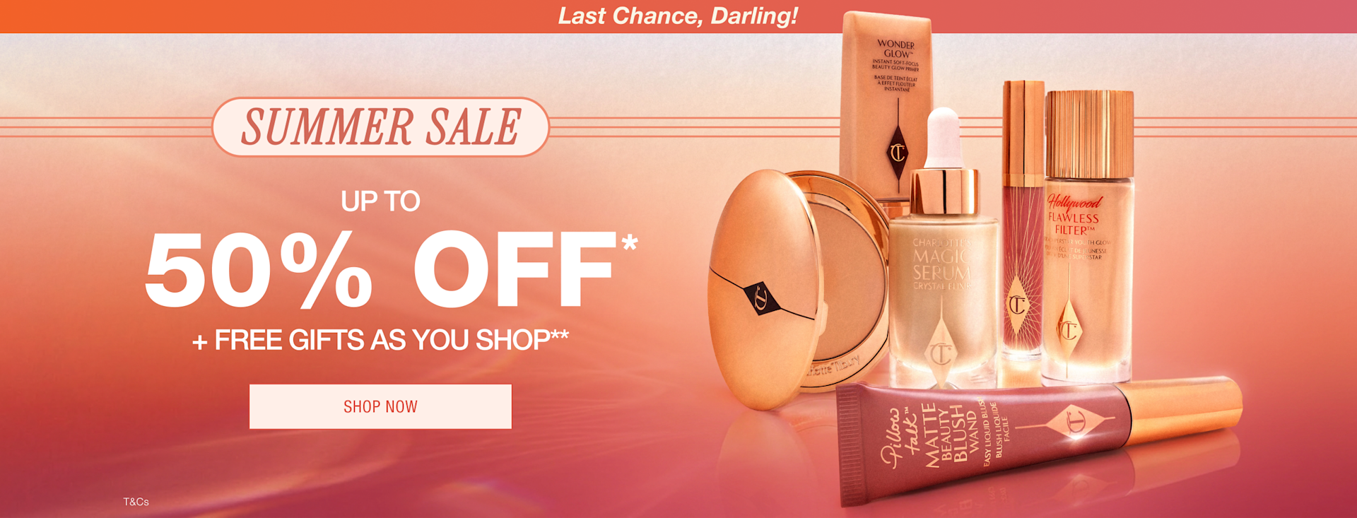 Beauty Sale Take it all off Up To 50% Off Iconic Kits* + Free Gifts As You Shop** Last Chance <SHOP NOW> Beauty Sale Take it all off Up To 50% Off Iconic Kits* + Free Gifts As You Shop** Last Chance <SHOP NOW>