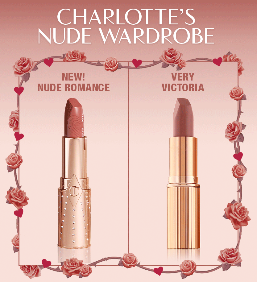 NEW! Nude Romance Lipstick plus 3 other Nude Lipstick Shades Animation