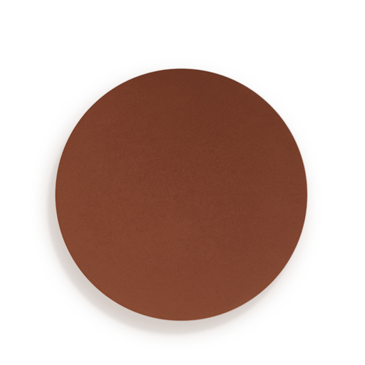 Airbrush Bronzer Refill Deep swatch Swatch of a finely-milled bronzer in a dark brown shade, which is perfect for deep tones.