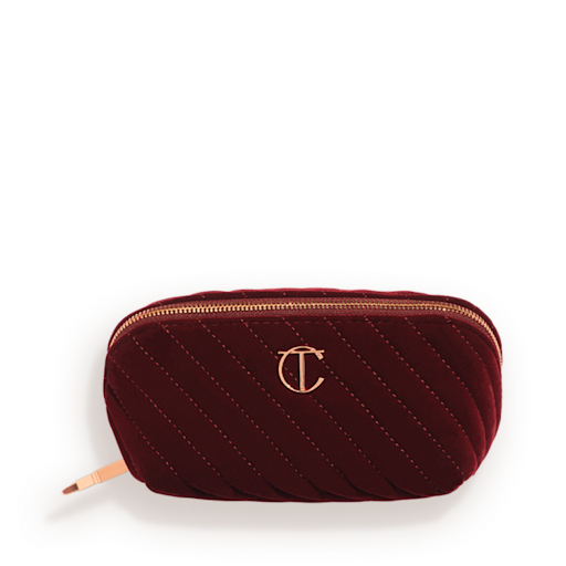 Makeup Bag of Dreams Makeup Organiser: Medium Compartmentalised Velvet Makeup Bag Makeup Bag of Dreams Makeup Organiser: Medium Compartmentalised Velvet Makeup Bag