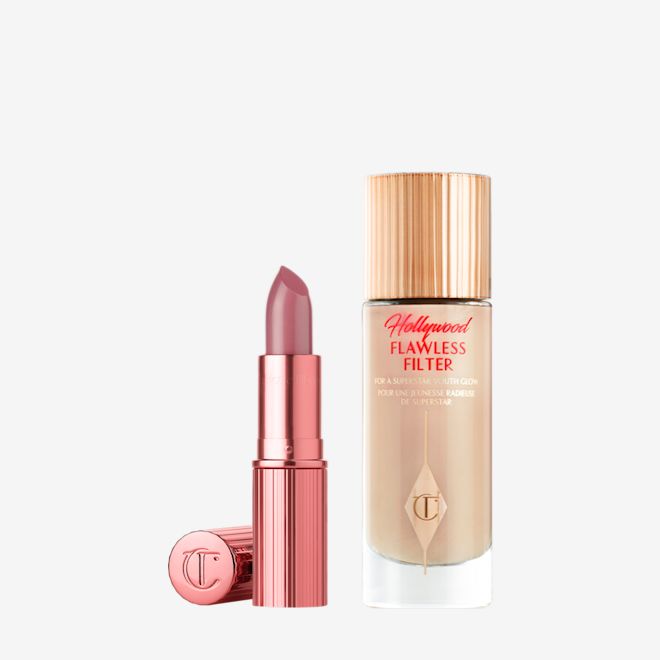 Save 5%: Hollywood Beauty Icon Glow & Lip Duo Save 5%: Hollywood Beauty Icon Glow & Lip Duo