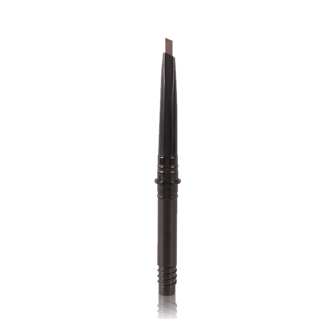 An open, light blonde-coloured eyebrow tint refill with a black-coloured body.