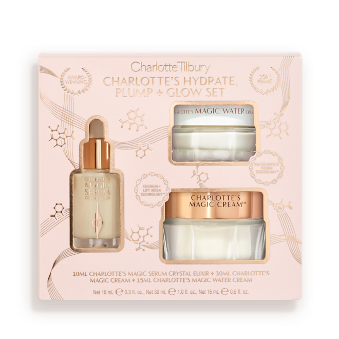 Charlottes Hydrate Plump & Glow Set packshot Charlottes Hydrate Plump & Glow Set packshot