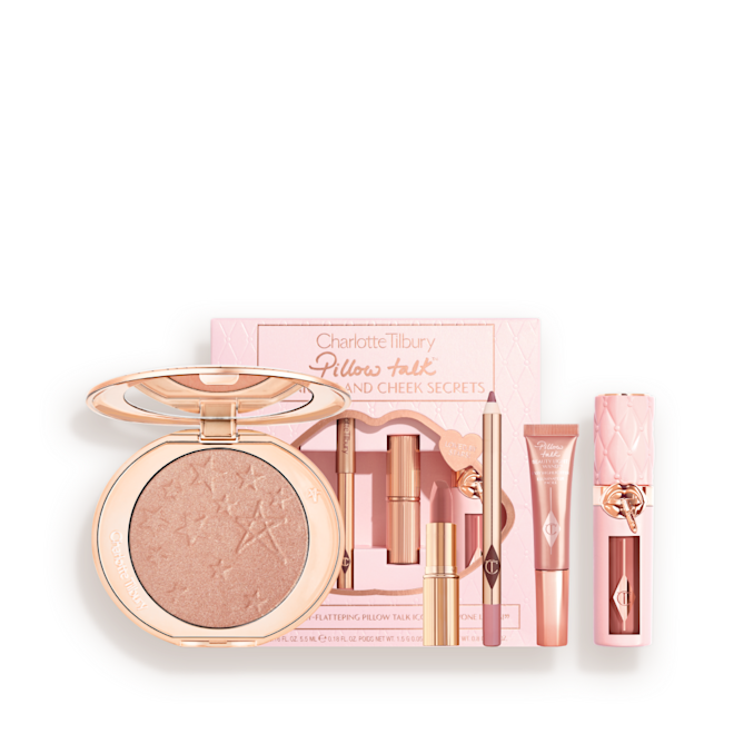PILLOW TALK LIPS CHEEKS & HOLLYWOOD GLOW KIT PILLOW TALK LIPS CHEEKS & HOLLYWOOD GLOW KIT
