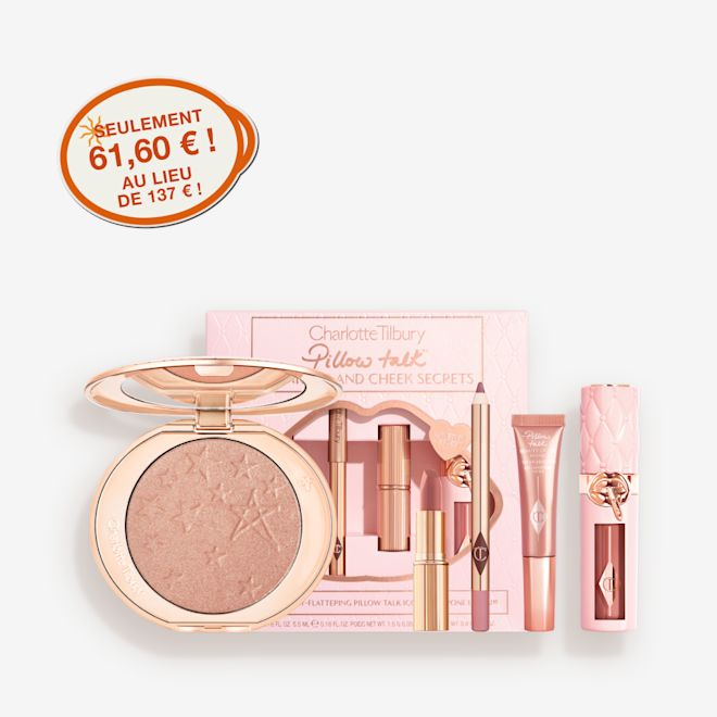 FR PILLOW TALK LIPS CHEEKS & HOLLYWOOD GLOW KIT WORTH - EU FR PILLOW TALK LIPS CHEEKS & HOLLYWOOD GLOW KIT WORTH - EU