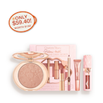 PILLOW TALK LIPS CHEEKS & HOLLYWOOD GLOW KIT WORTH - US