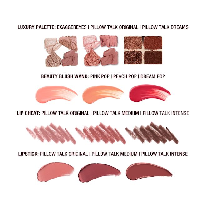 Bridal Bundle Soft Glam Labelled Swatches Bridal Bundle Soft Glam Labelled Swatches