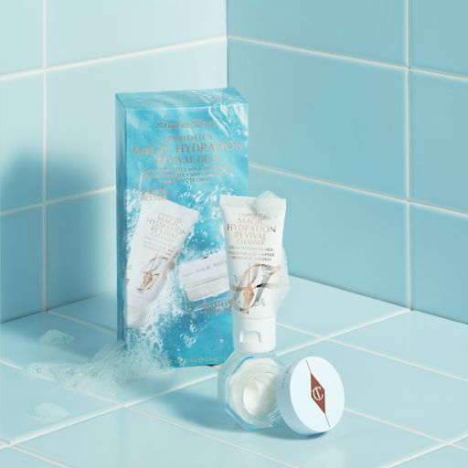 Charlotte's Magic Hydration Revival Duo: Hydrating Cleanser and Moisturiser Charlotte's Magic Hydration Revival Duo: Hydrating Cleanser and Moisturiser