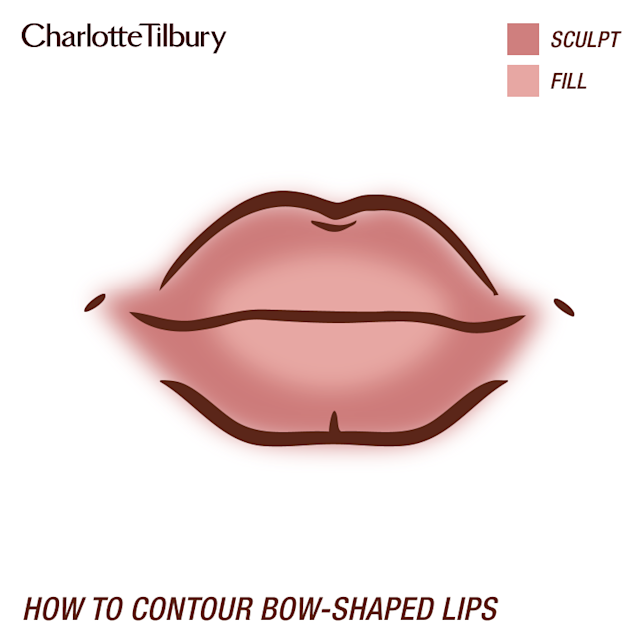 How to apply lip liner for bow shaped lips How to apply lip liner for bow shaped lips