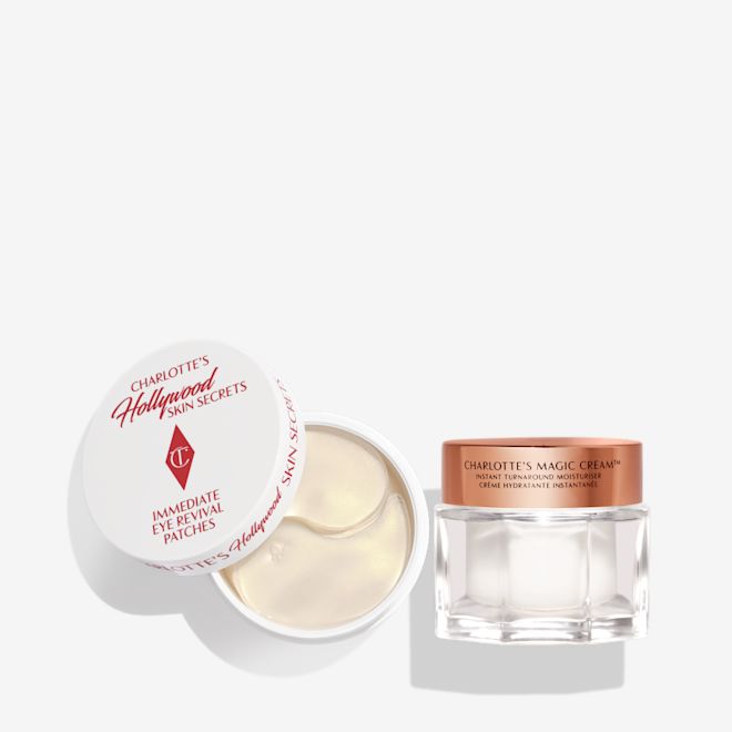 Save a magical 5%* on this moisturiser and eye patches duo to unlock INSTANT HYDRATION + a YOUTHFUL-LOOKING GLOW! Save a magical 5%* on this moisturiser and eye patches duo to unlock INSTANT HYDRATION + a YOUTHFUL-LOOKING GLOW!