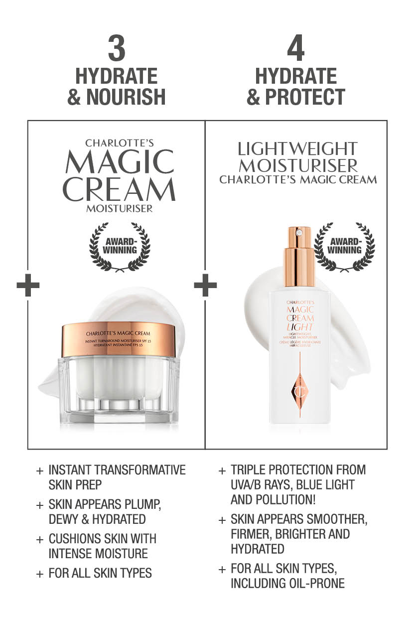 2nd half of Charlotte's Skincare Routine including Charlotte's Magic Cream