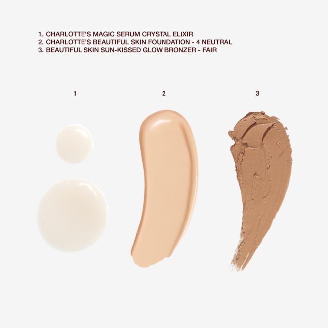 Your Most Beautiful Skin Ever Kit swatches Your Most Beautiful Skin Ever Kit swatches