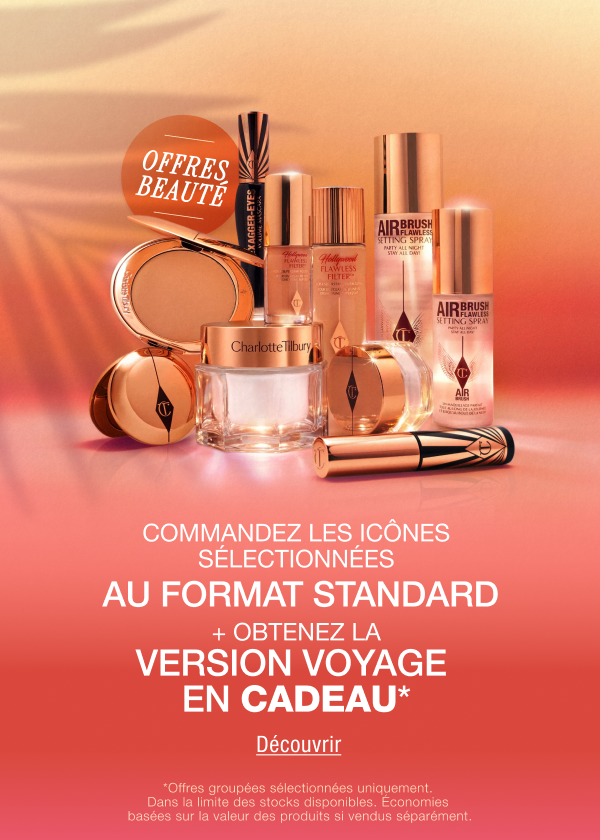 Commandez les icônes sélectionnées au format standard + obtenez la version voyage en cadeau* UNE POUR LA MAISON, UNE À EMPORTER ! <EN PROFITER> Commandez les icônes sélectionnées au format standard + obtenez la version voyage en cadeau* UNE POUR LA MAISON, UNE À EMPORTER ! <EN PROFITER>