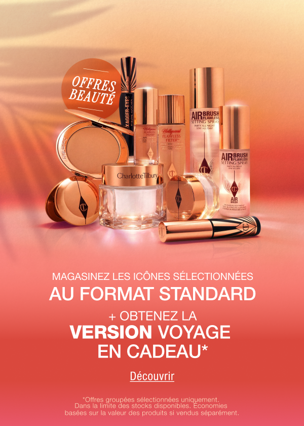 Magasinez les icônes sélectionnées au format standard + obtenez la version voyage en cadeau* UNE POUR LA MAISON, UNE À EMPORTER! <EN PROFITER> Magasinez les icônes sélectionnées au format standard + obtenez la version voyage en cadeau* UNE POUR LA MAISON, UNE À EMPORTER! <EN PROFITER>