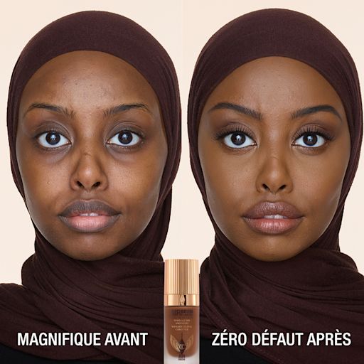 AIRBRUSH FLAWLESS FOUNDATION AVANT ET APRÈS teinte 14 Neutral (Neutre) AIRBRUSH FLAWLESS FOUNDATION AVANT ET APRÈS teinte 14 Neutral (Neutre)