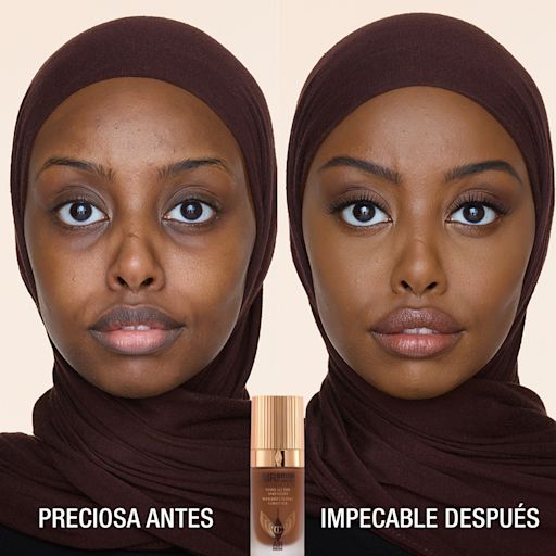 Antes y después de usar Airbrush Flawless Foundation 14 Neautral Antes y después de usar Airbrush Flawless Foundation 14 Neautral