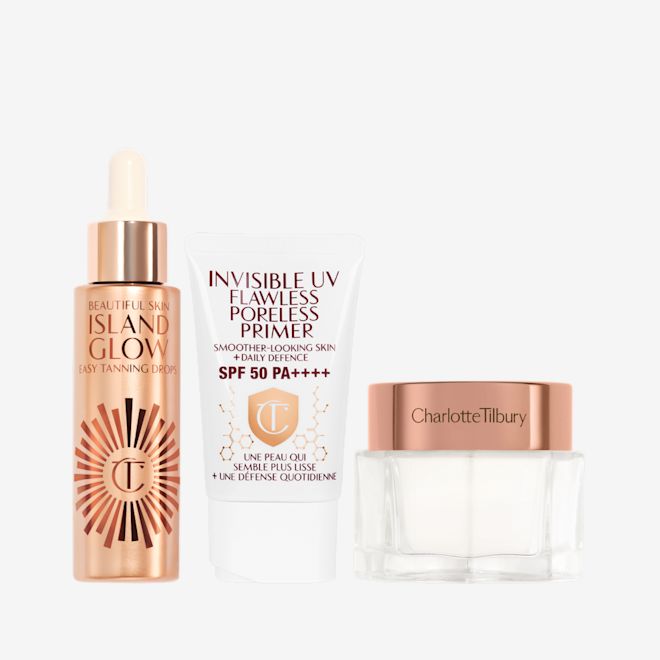 REVIVE, PROTECT, BRONZE & GLOW TRIO packshot REVIVE, PROTECT, BRONZE & GLOW TRIO packshot