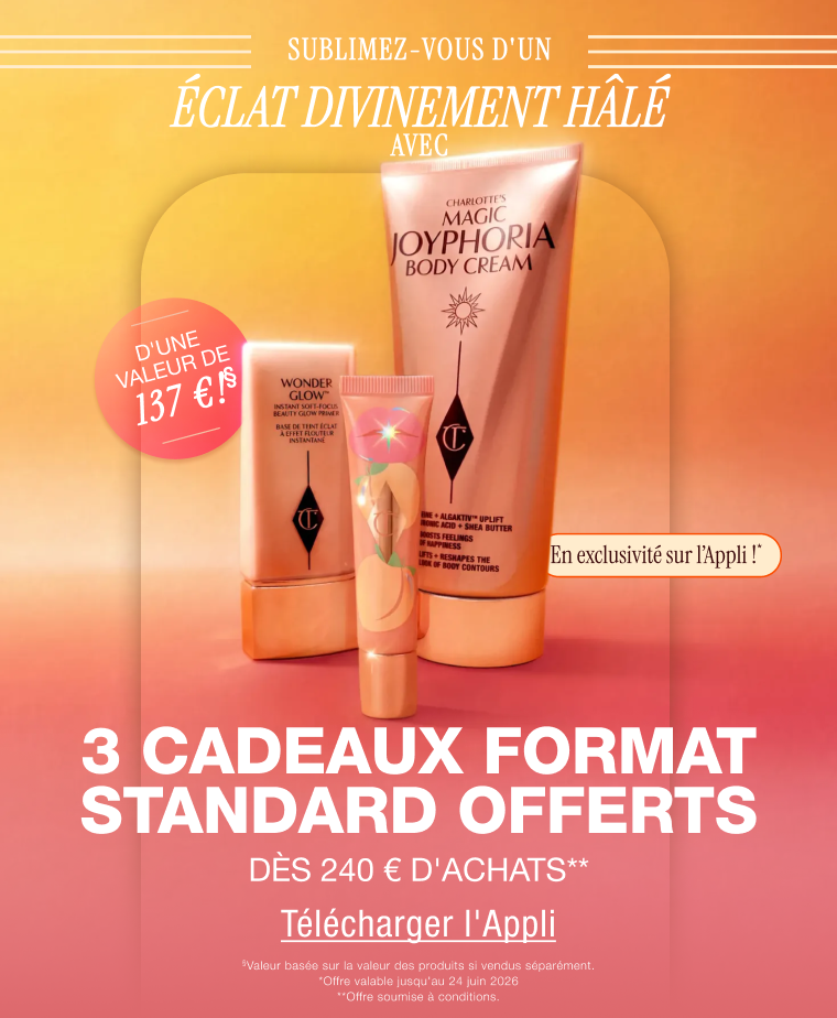 Sublimez-vous d'un éclat divinement hâlé avec 3 cadeaux format standard offerts Sublimez-vous d'un éclat divinement hâlé avec 3 cadeaux format standard offerts
