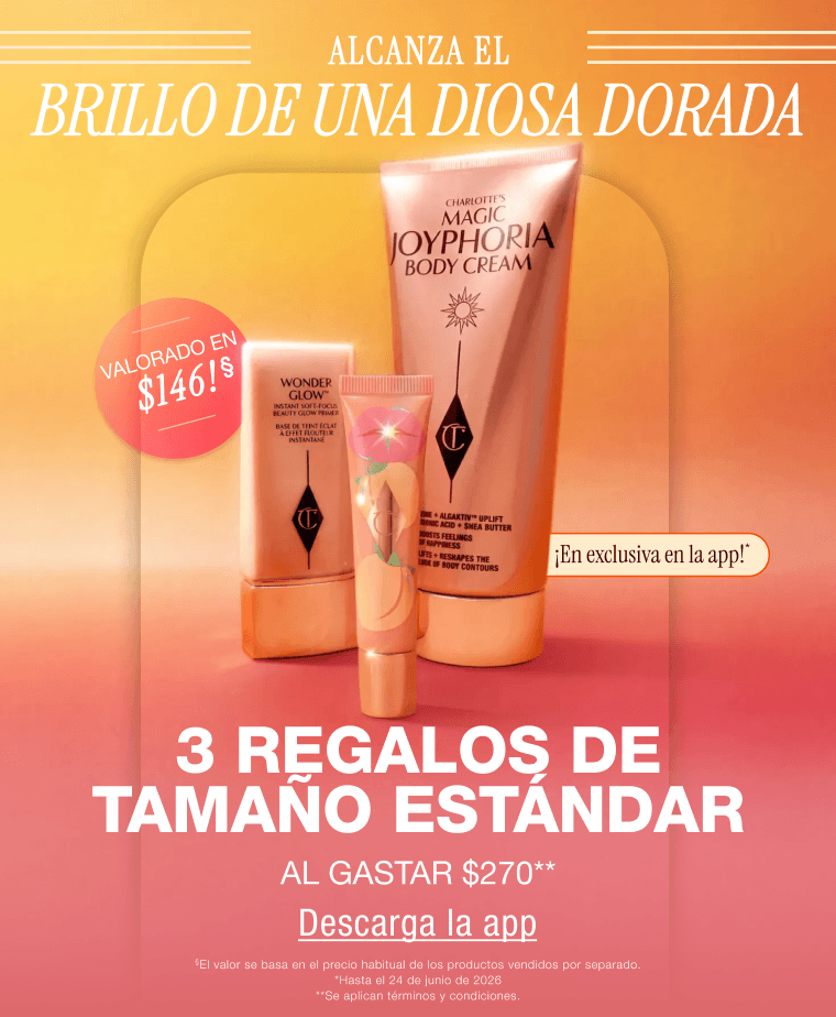 Alcanza el brillo de una diosa dorada 3 regalos de tamaño estándar Alcanza el brillo de una diosa dorada 3 regalos de tamaño estándar