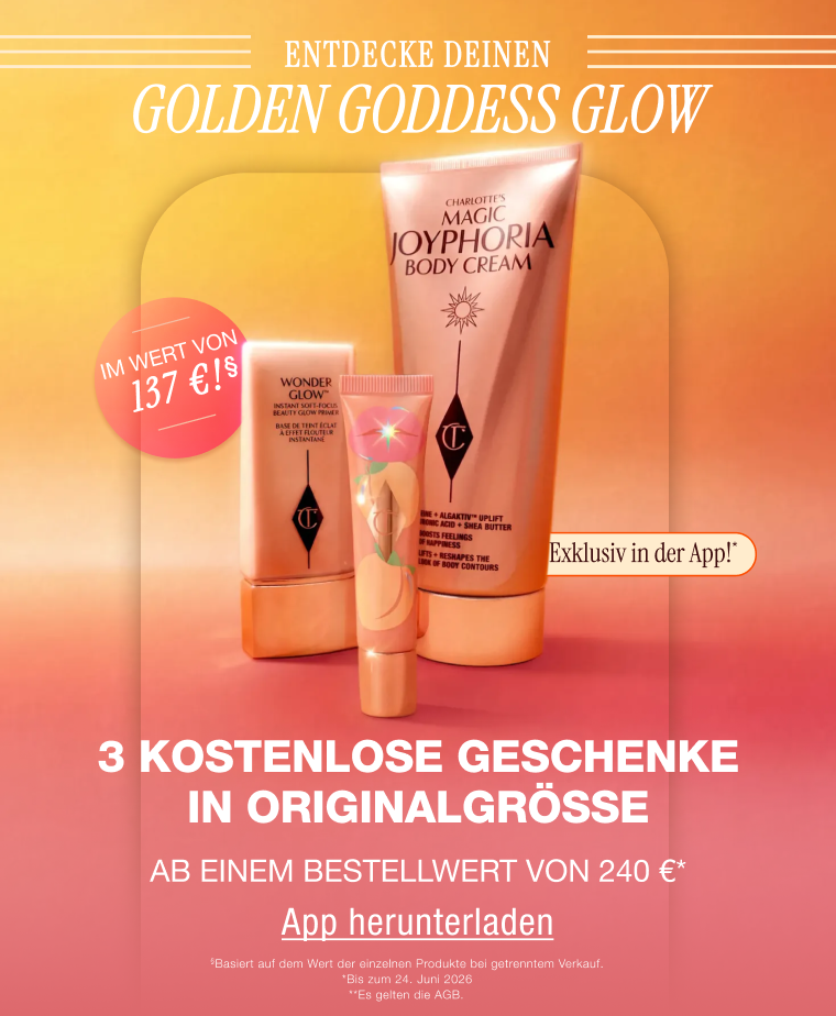 Entdecke deinen Golden Goddess Glow Drei kostenlose Geschenke in Originalgröße Entdecke deinen Golden Goddess Glow Drei kostenlose Geschenke in Originalgröße