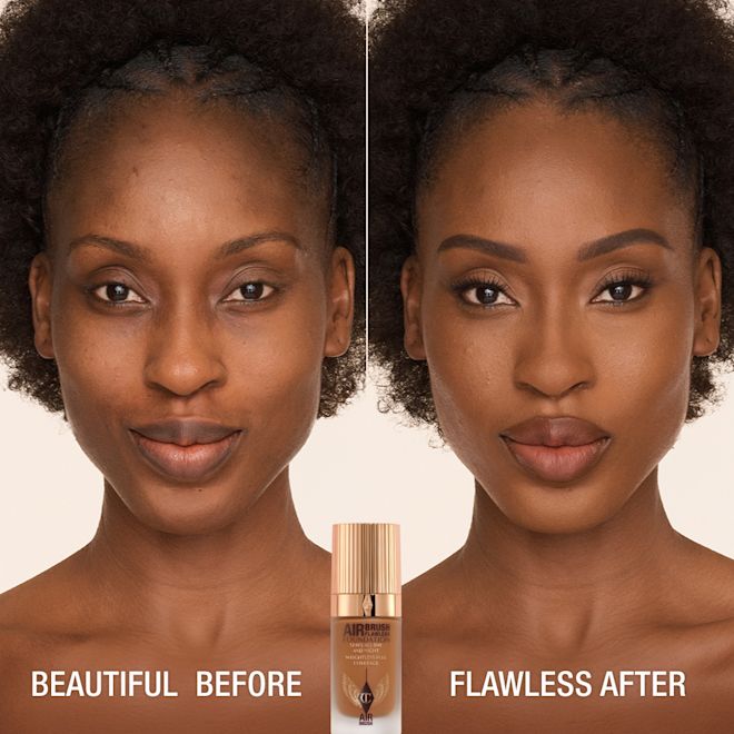 AIRBRUSH FLAWLESS FOUNDATION BEFORE AND AFTER 13 warm AIRBRUSH FLAWLESS FOUNDATION BEFORE AND AFTER 13 warm