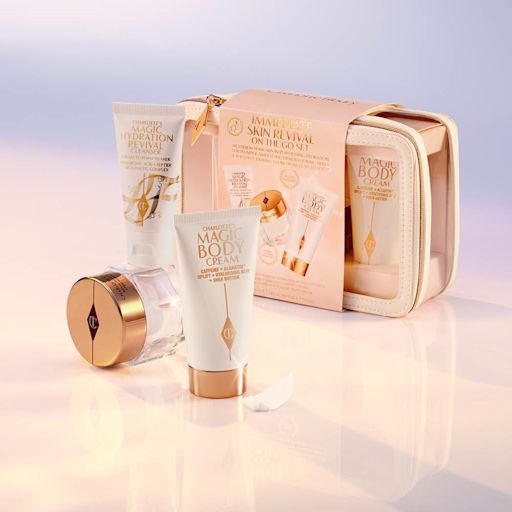 IMMEDIATE SKIN REVIVAL ON THE GO SET still life IMMEDIATE SKIN REVIVAL ON THE GO SET still life