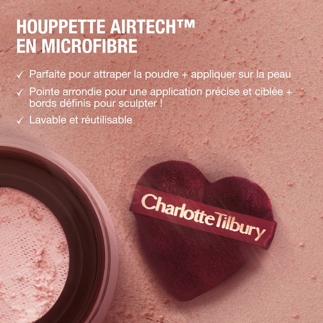 Bienfaits d'une houppette Bienfaits d'une houppette