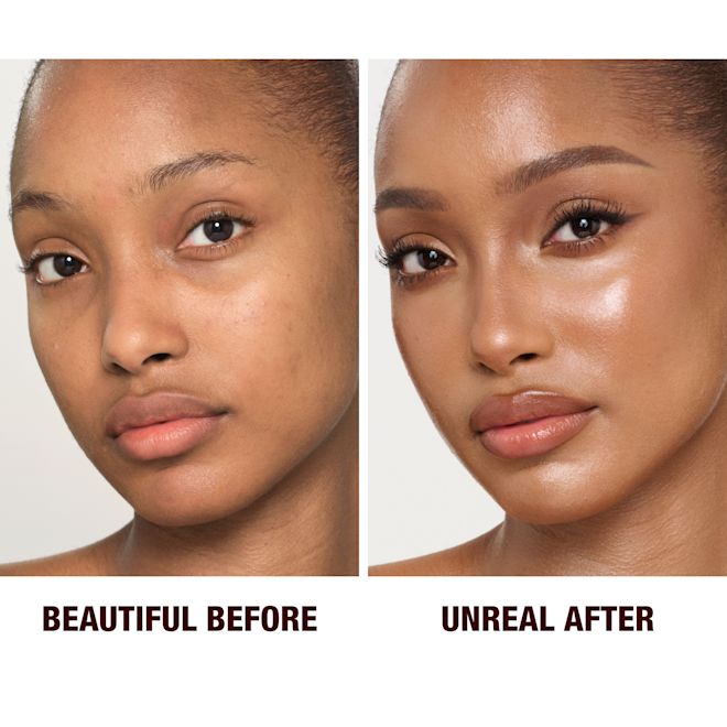 Unreal Foundation Jourdan Before And After Unreal Foundation Jourdan Before And After