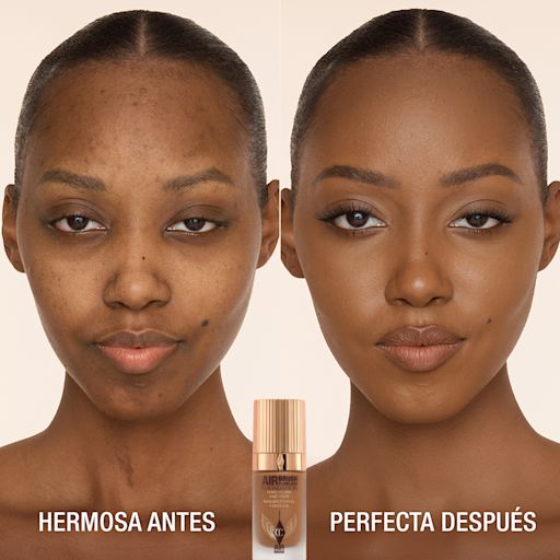 Antes y después de usar Airbrush Flawless Foundation 13 Neutral null Vista 2