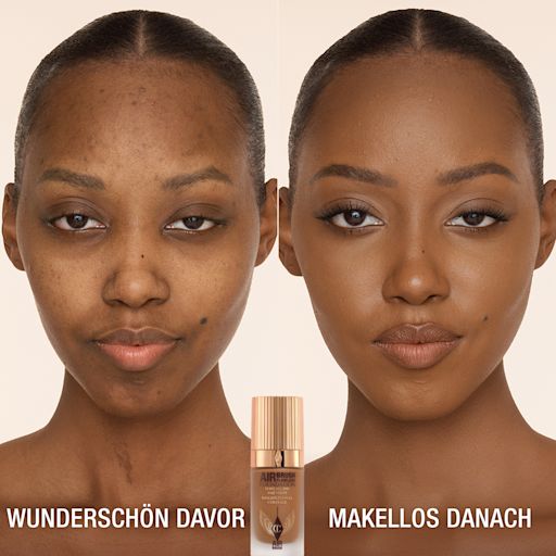 AIRBRUSH FLAWLESS FOUNDATION 13 neutral, VORHER UND NACHHER null Ansicht 2