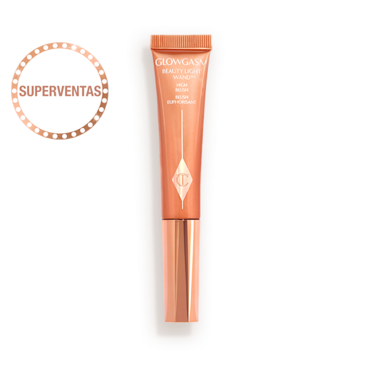Glowgasm Beauty Light Wand Peachgasm, abierto Glowgasm Beauty Light Wand Peachgasm, abierto