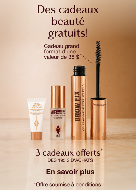 3 cadeaux beauté gratuits 3 cadeaux beauté gratuits