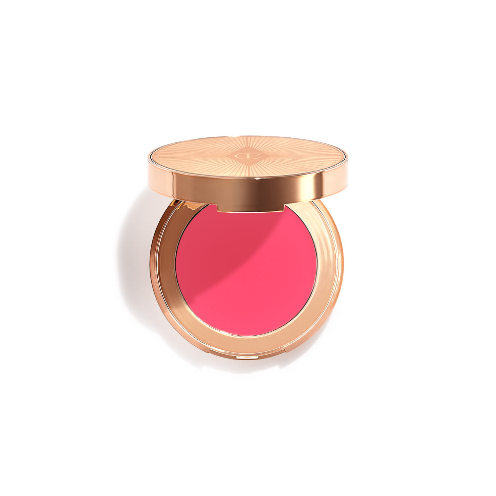 Beautiful Skin Island Glow Lip Cheek packshot for blog Beautiful Skin Island Glow Lip + Cheek cream blush tint in Paradise Pink hot summer pink